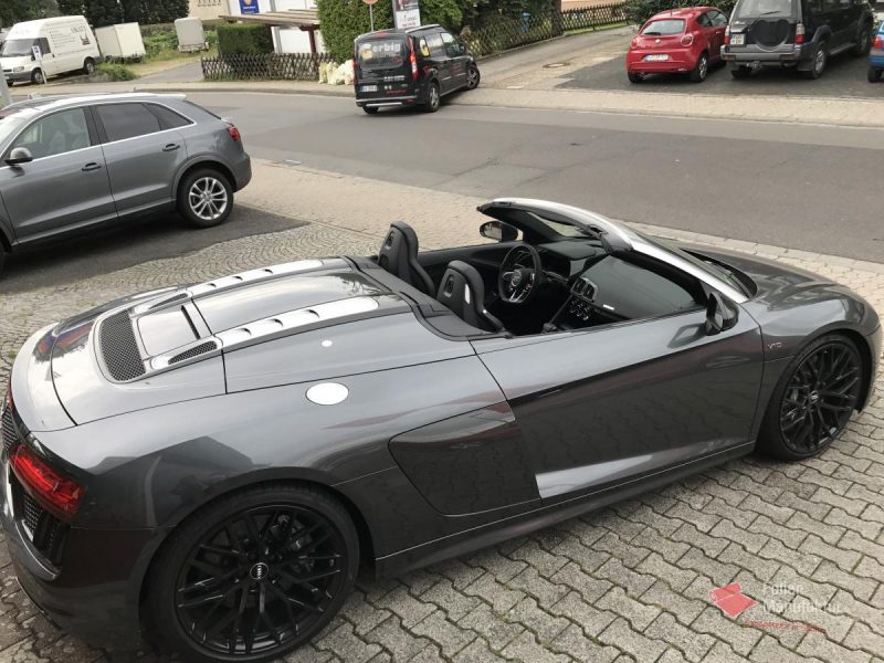 Audi R8 Teilfolierung Carbon – Bild 4