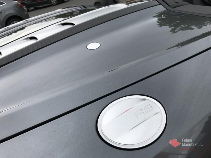 Audi R8 Teilfolierung Carbon – Bild 6