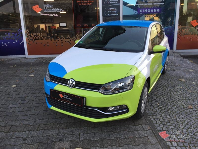 VW Polo Vollfolierung – Bild 2