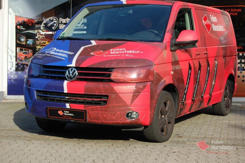 VW T5 Vollfolierung – Bild 1