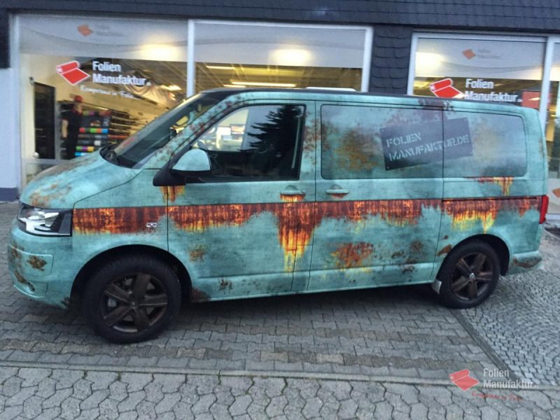 VW T5 Rost Vollfolierung – Bild 3