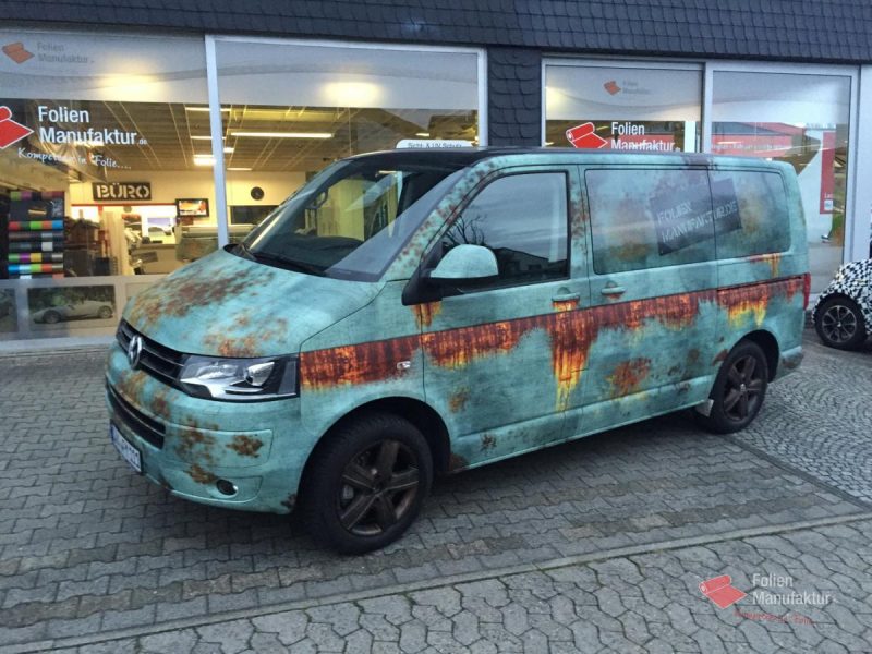 VW T5 Rost Vollfolierung – Bild 2