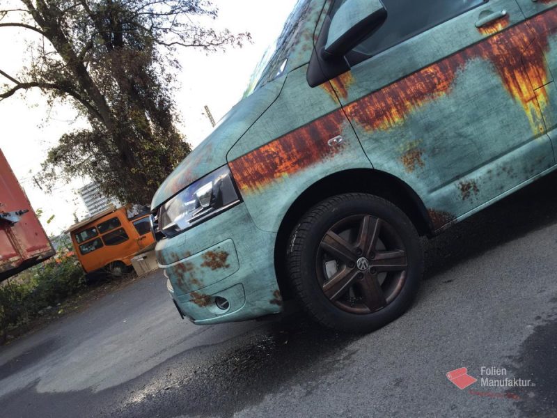 VW T5 Rost Vollfolierung – Bild 6