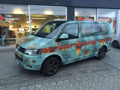 VW T5 Rost Vollfolierung