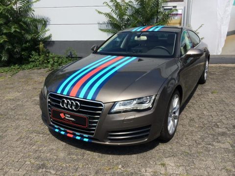 Audi A7 Martini folierung