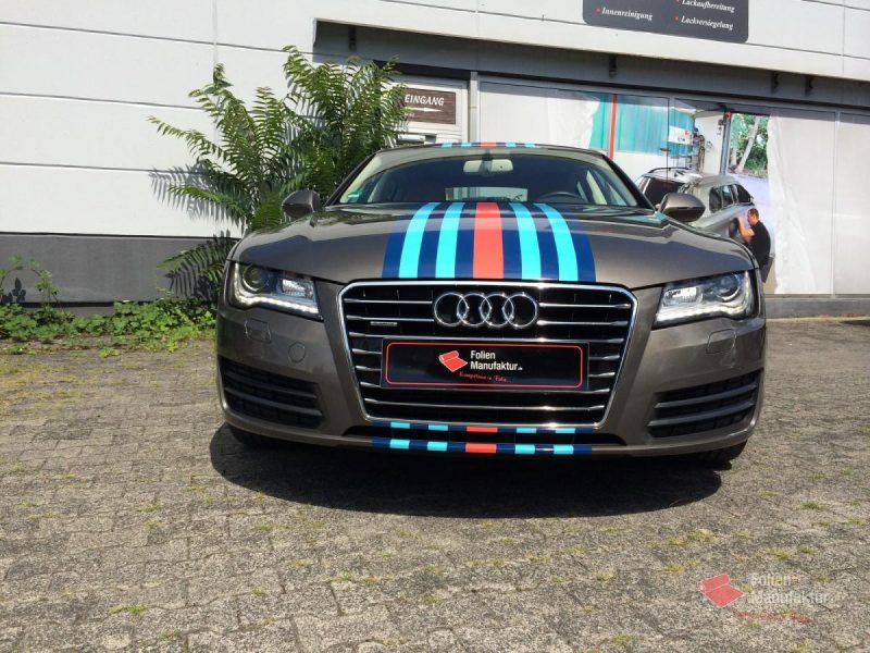 Audi A7 Martini folierung – Bild 1