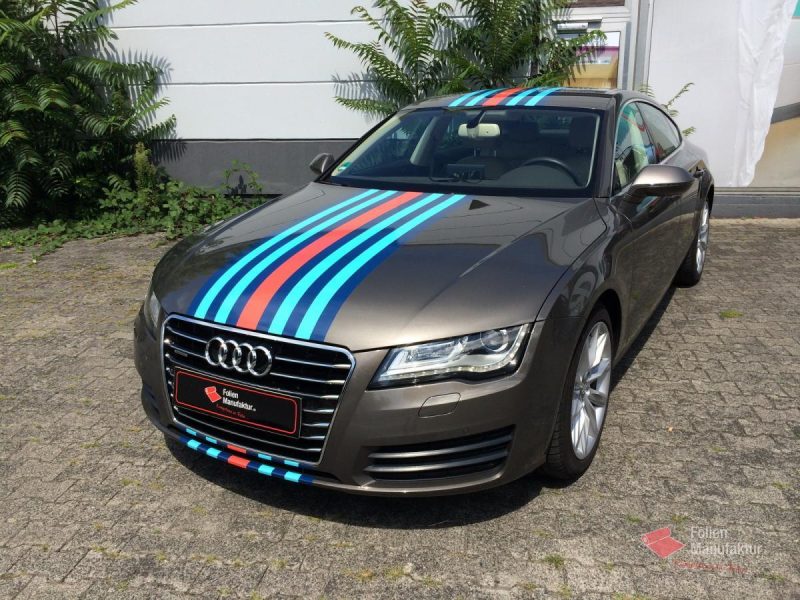 Audi A7 Martini folierung – Bild 2