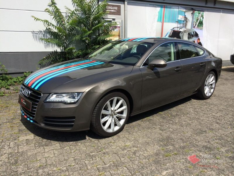 Audi A7 Martini folierung – Bild 5