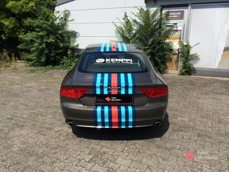 Audi A7 Martini folierung – Bild 6