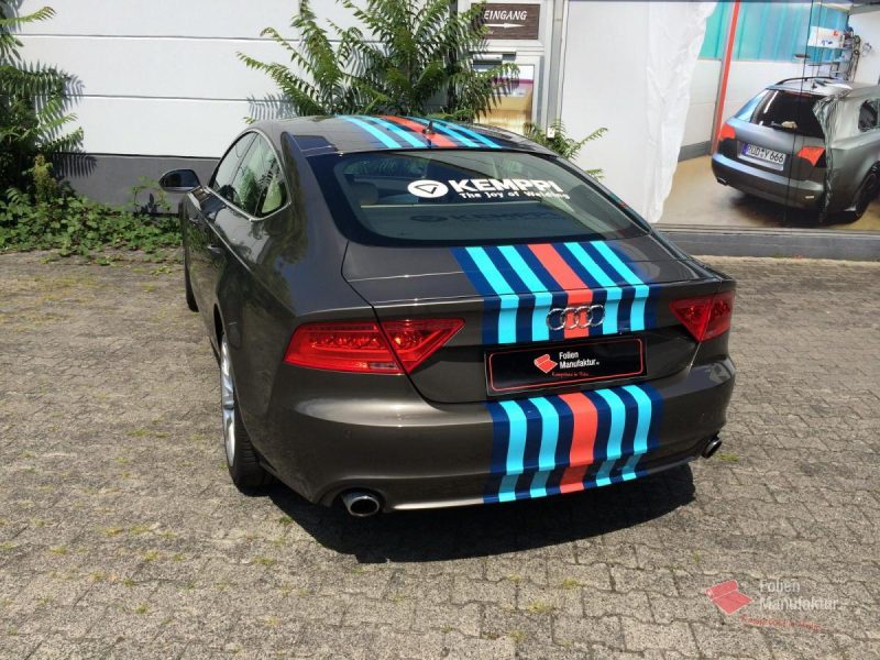 Audi A7 Martini folierung – Bild 7