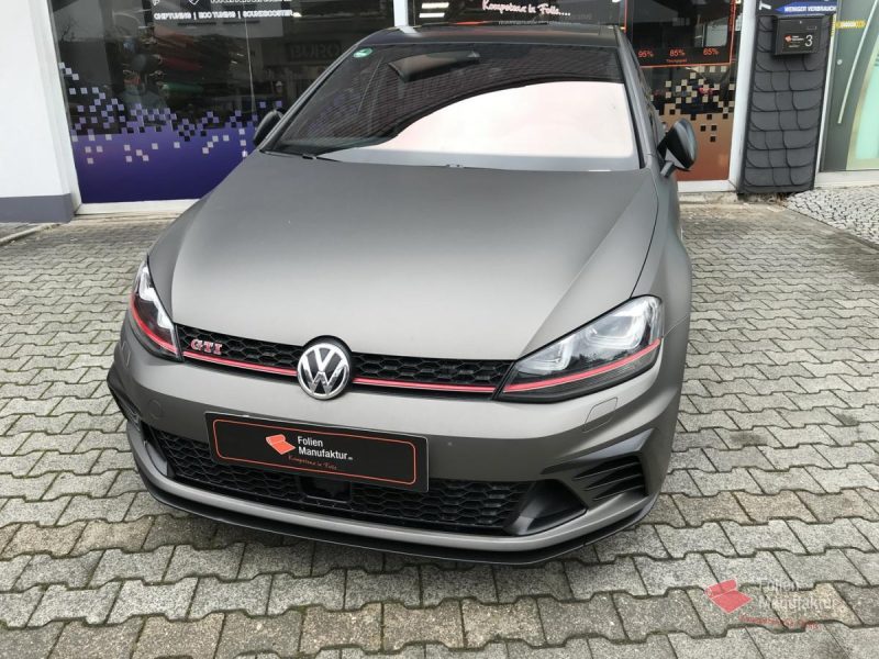 VW Golf GTI Clubsport Vollfolierung – Bild 4