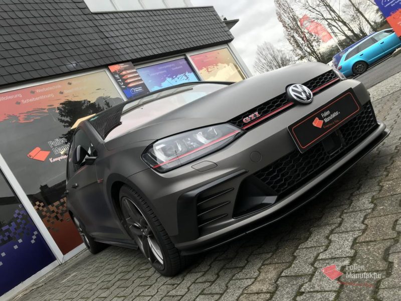 VW Golf GTI Clubsport Vollfolierung – Bild 3