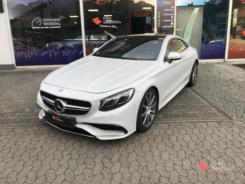 Mercedes S63 AMG Full Wrap – Bild 2