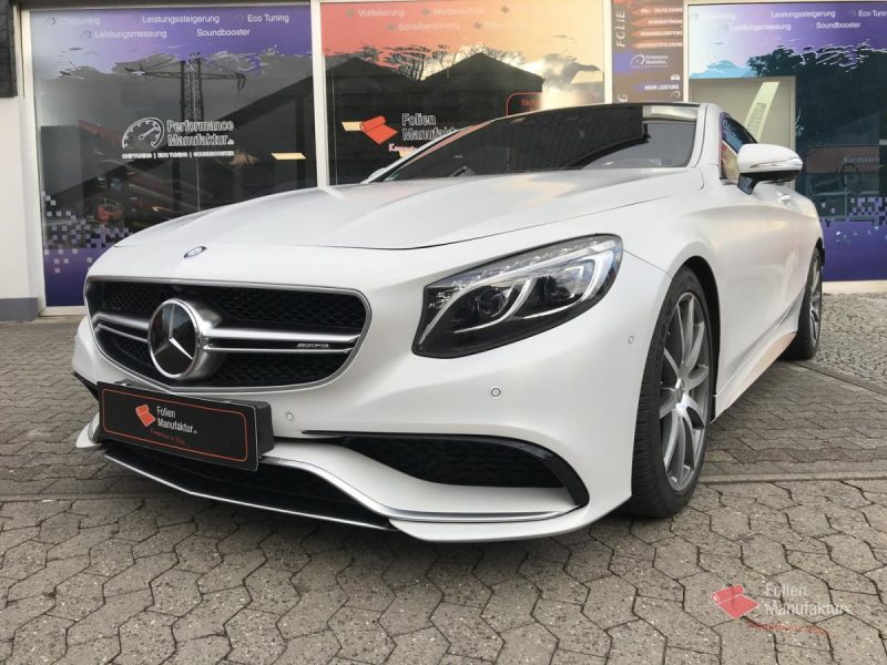 Mercedes S63 AMG Full Wrap – Bild 1