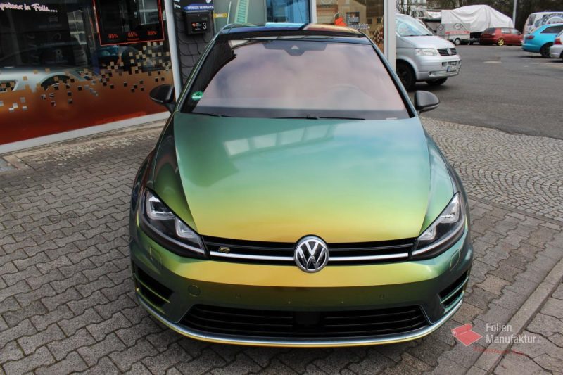 VW Golf R Full Wrap – Bild 6