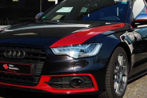 Audi A6 Chromfolierung