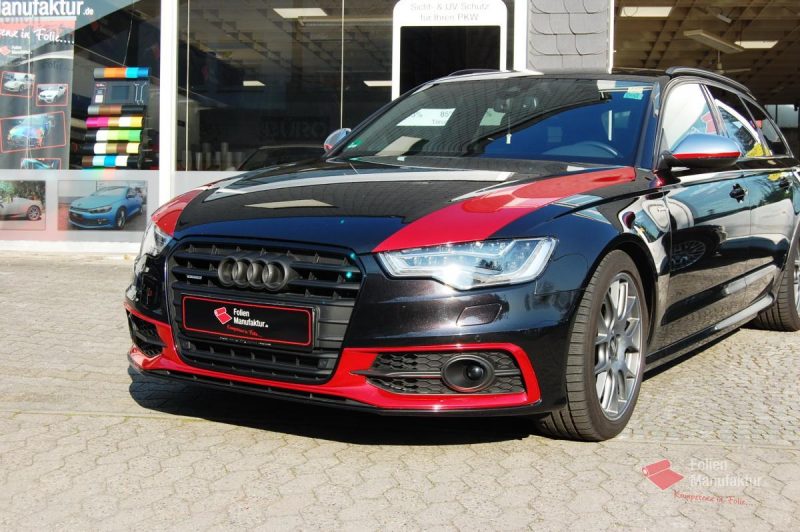 Audi A6 Chrome Wrap – Bild 2