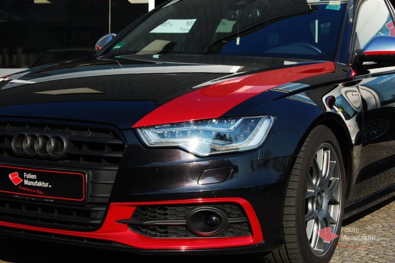 Audi A6 Chrome Wrap – Bild 1
