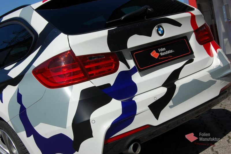 Bmw 3er Camouflage Vollfolierung – Bild 7