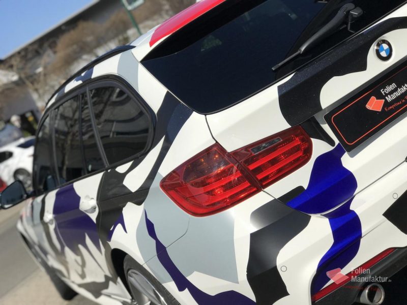 Bmw 3er Camouflage Vollfolierung – Bild 8