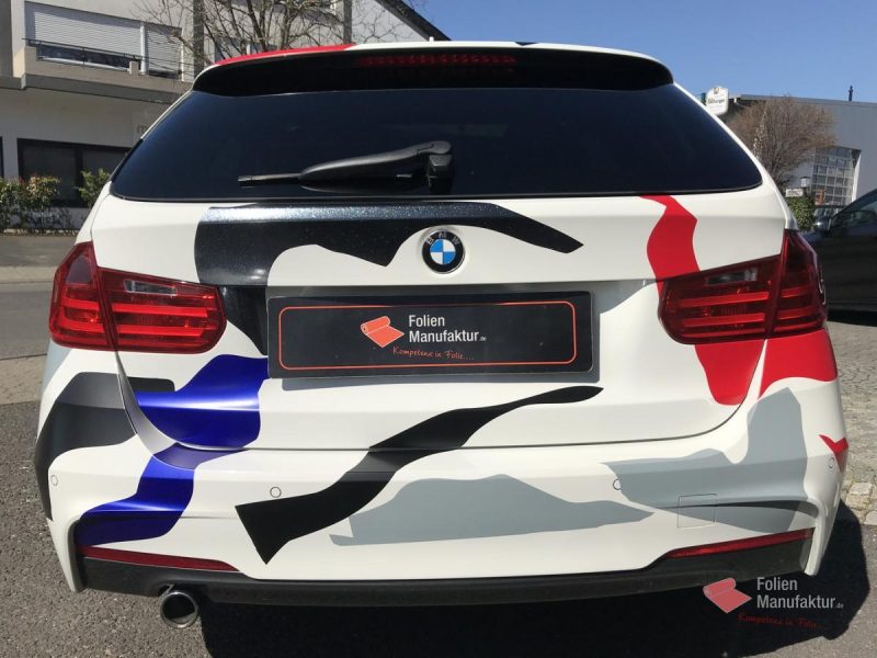 Bmw 3er Camouflage Vollfolierung – Bild 9