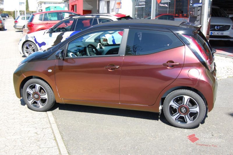 Toyota Aygo Vollfolierung – Bild 6