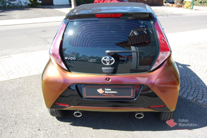 Toyota Aygo Vollfolierung – Bild 10