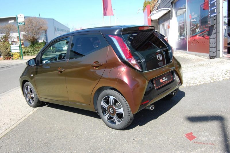 Toyota Aygo Vollfolierung – Bild 7