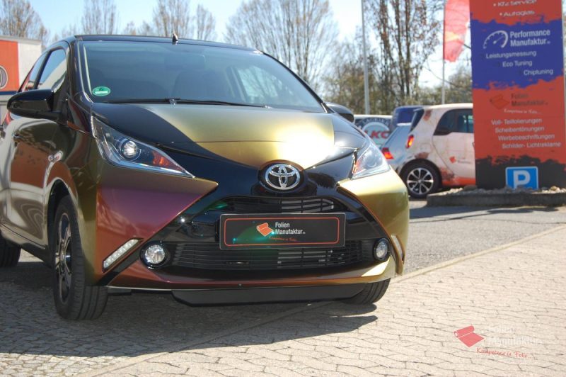 Toyota Aygo Vollfolierung – Bild 5
