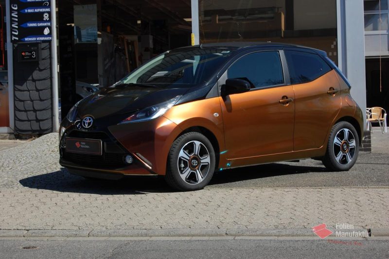 Toyota Aygo Vollfolierung – Bild 3