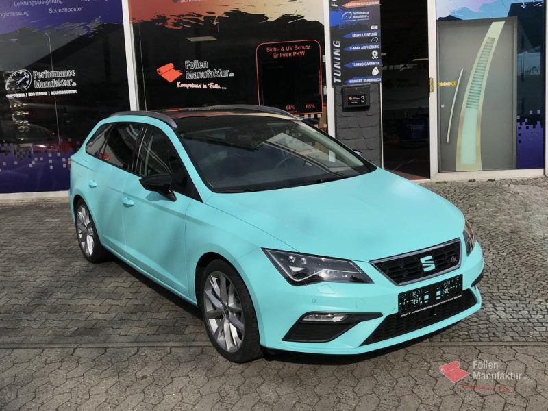 Seat Leon FR Vollfolierung – Bild 2
