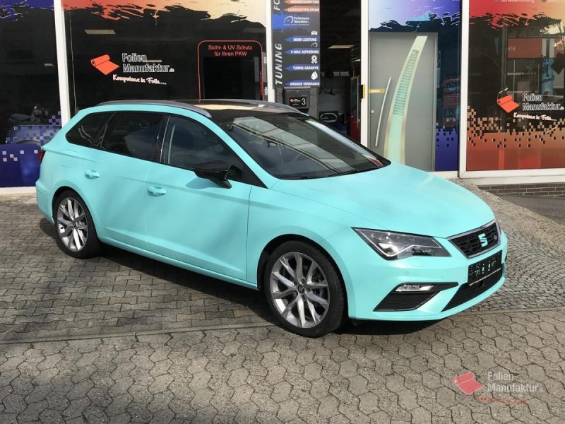 Seat Leon FR Vollfolierung – Bild 1