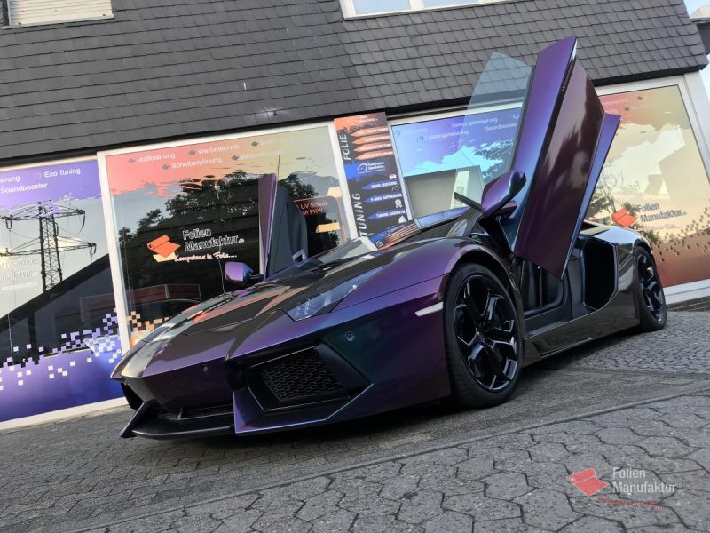 Lamborghini Aventador Full Wrap – Bild 3