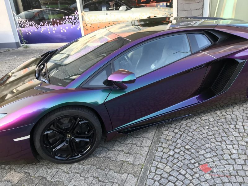 Lamborghini Aventador Full Wrap – Bild 8