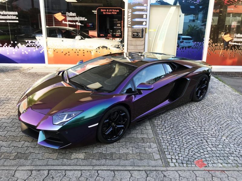Lamborghini Aventador Full Wrap – Bild 5