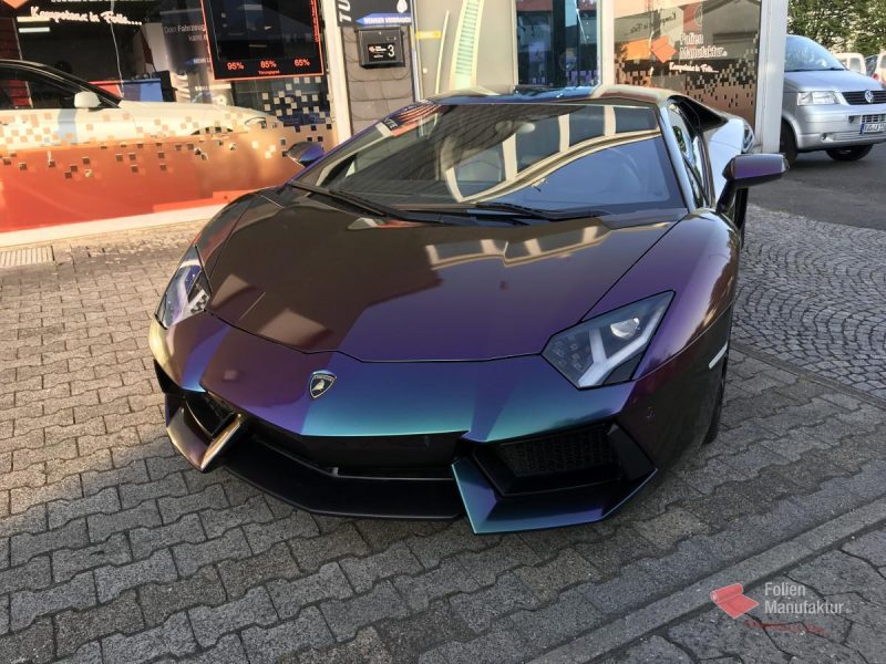 Lamborghini Aventador Full Wrap – Bild 9