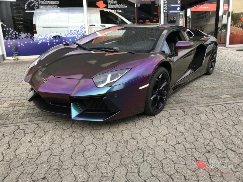 Lamborghini Aventador Full Wrap – Bild 7