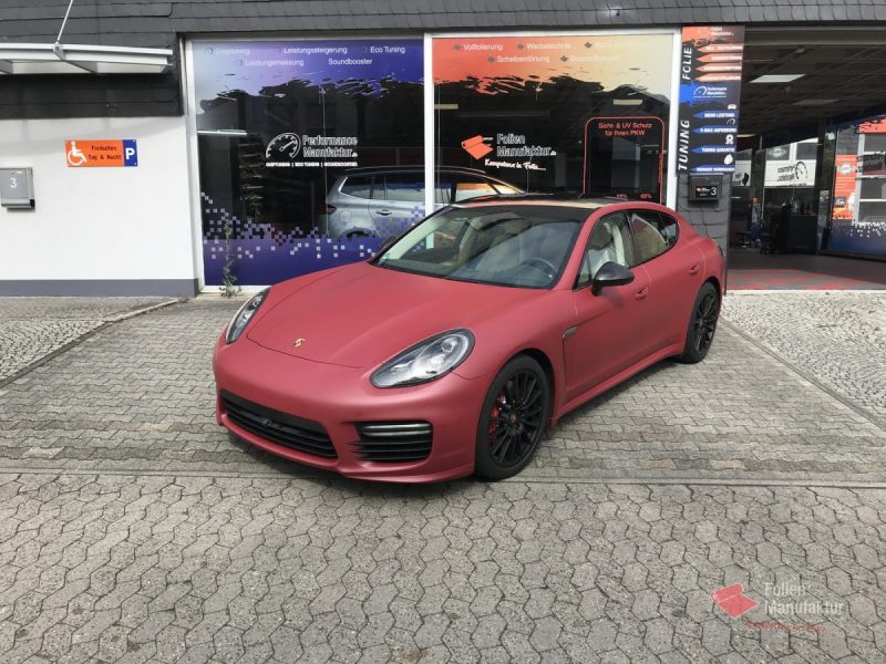 Porsche Panamera Full Wrap – Bild 1