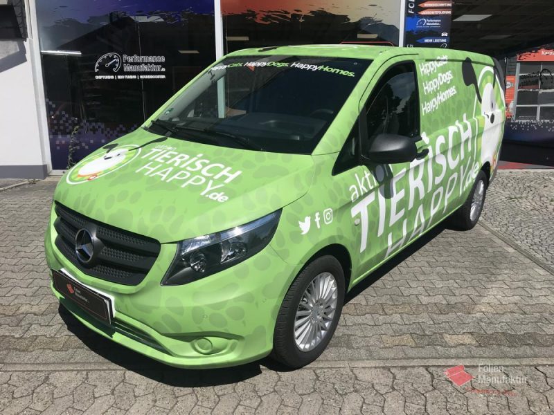 Mercedes Vito Vollfolierung – Bild 1