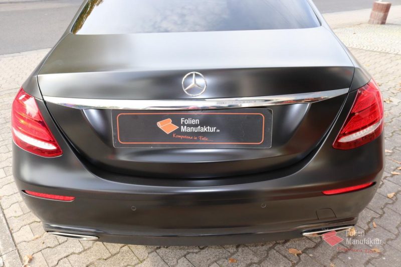 Mercedes E Klasse Vollfolierung – Bild 10