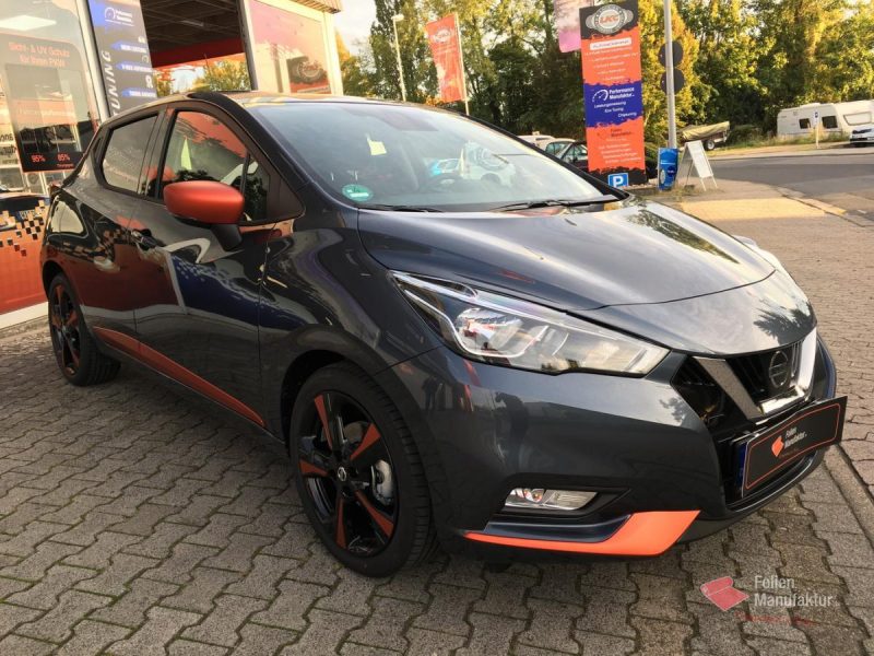 Nissan Micra Lackschutzfolierung – Bild 1
