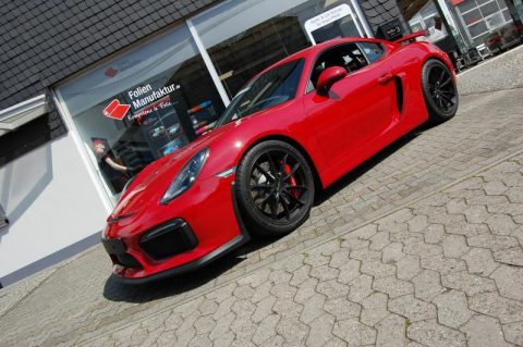 Porsche Cayman GT4 Paint Protection Film