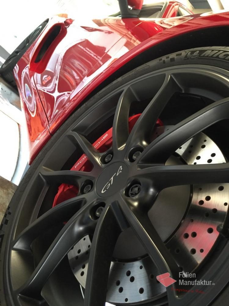 Porsche Cayman GT4 Paint Protection Film – Bild 5