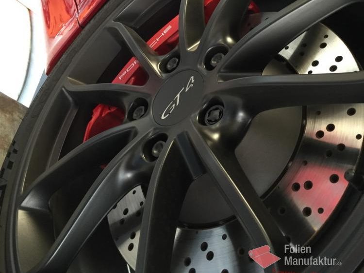 Porsche Cayman GT4 Lackschutzfolierung – Bild 5