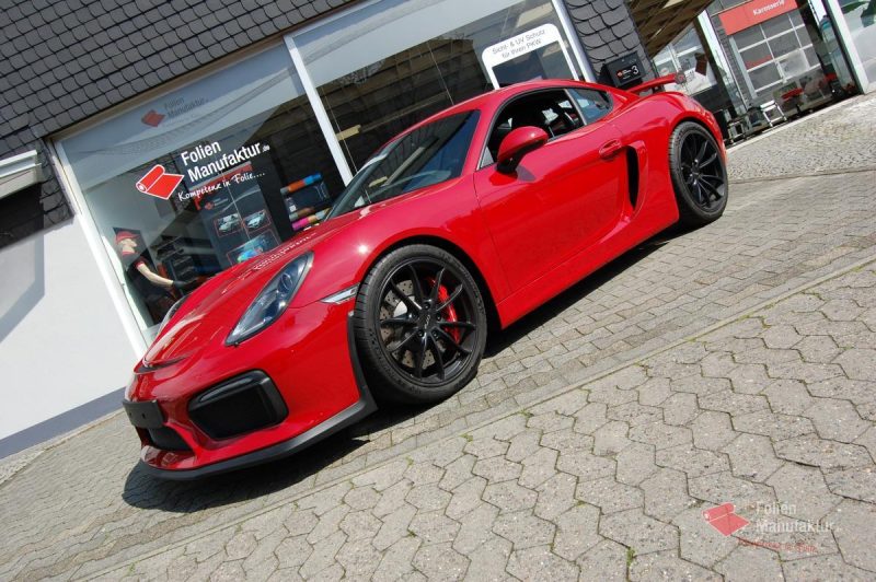 Porsche Cayman GT4 Paint Protection Film – Bild 9