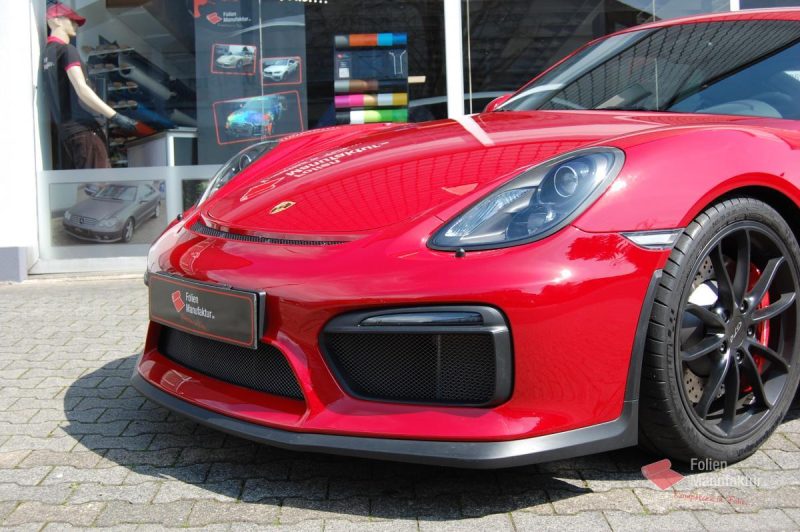 Porsche Cayman GT4 Paint Protection Film – Bild 6