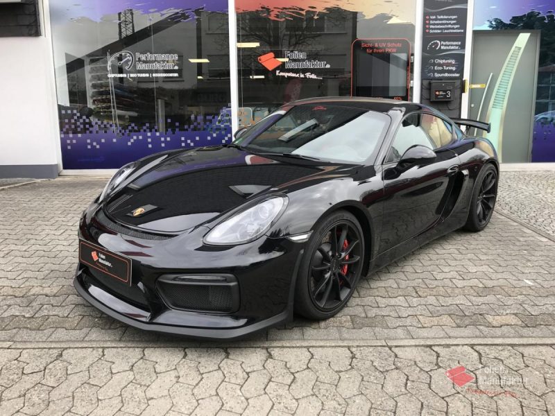 Porsche Cayman GT4 Lackschutzfolierung – Bild 5