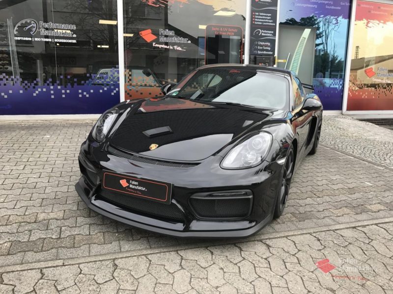 Porsche Cayman GT4 Lackschutzfolierung – Bild 8