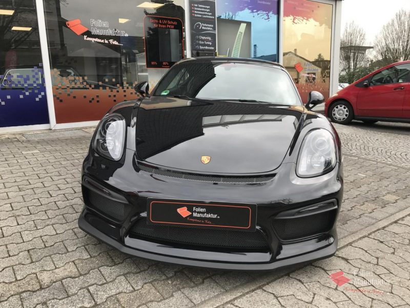 Porsche Cayman GT4 Lackschutzfolierung – Bild 7