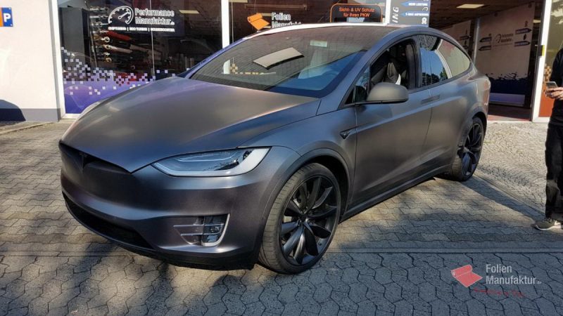 Tesla Model X Vollfolierung – Bild 2